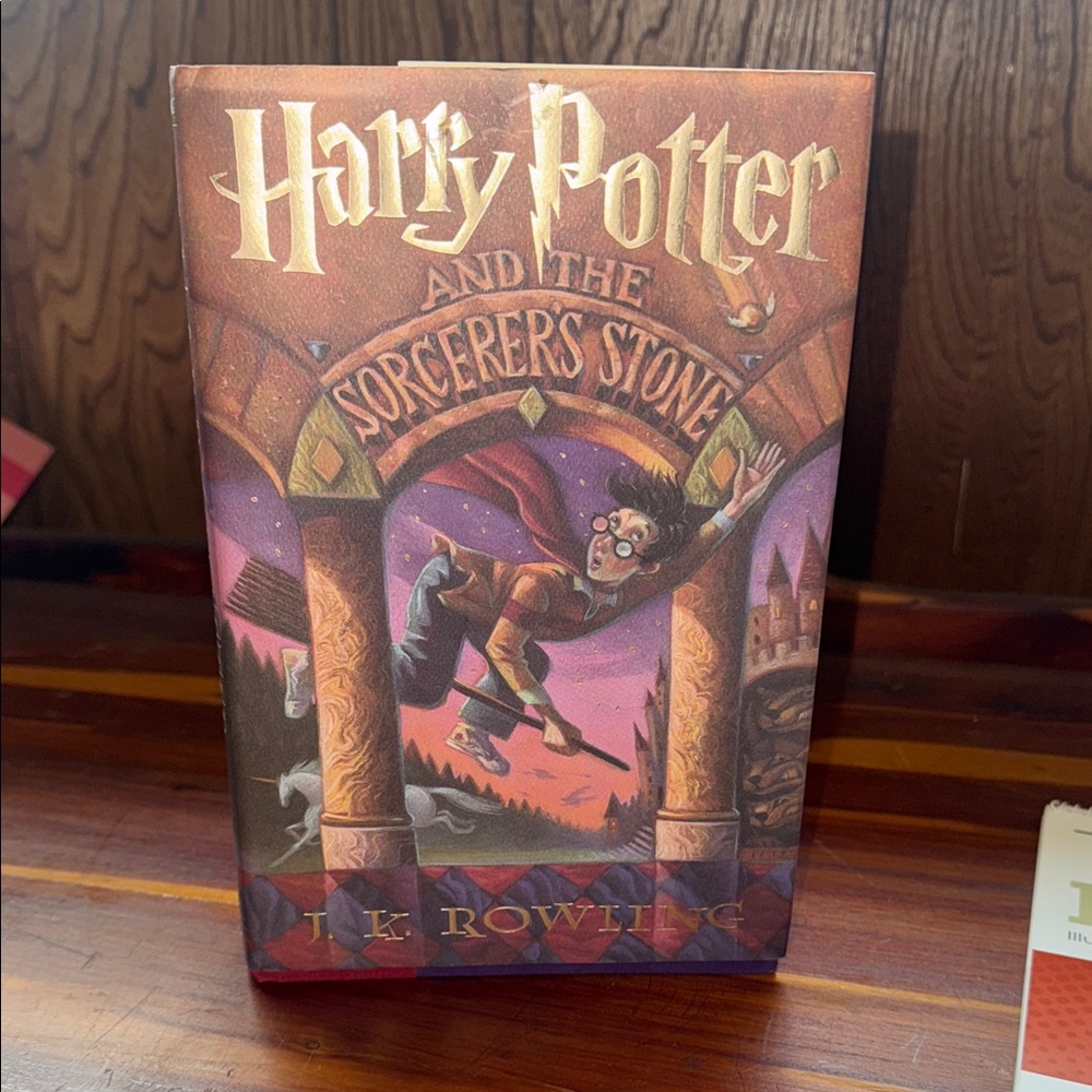 Harry Potter and the Sorcerer's Stone Hardcover Book